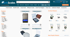 Desktop Screenshot of herbscales.com